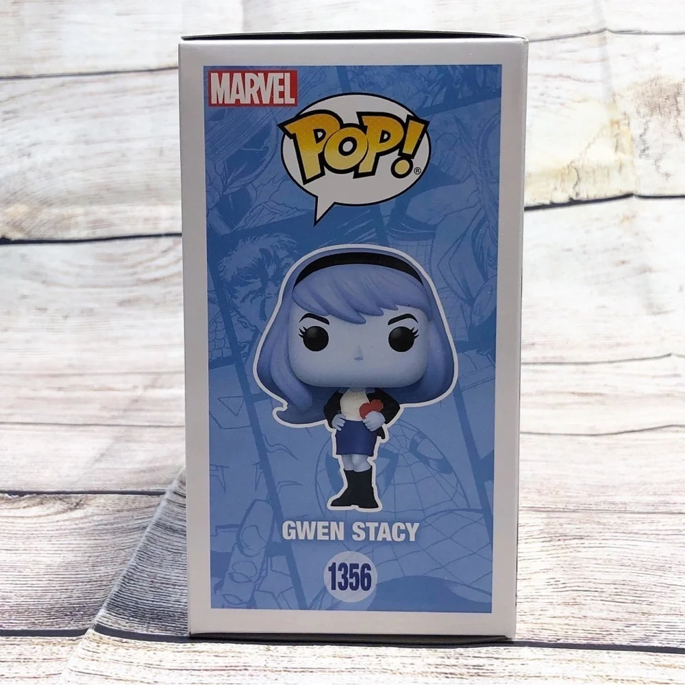 Funko Pop Spider-Man Blue Gwen Stacy Marvel Collector Corps #1356 - Picture 4 of 8